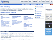Tablet Screenshot of phpdirectory.com